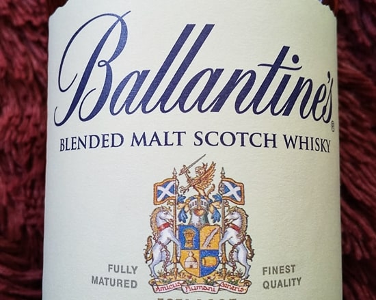 Ballantines Blended Malt12年,ラベル,評価,レビュー,飲み方,ピュアモルト,