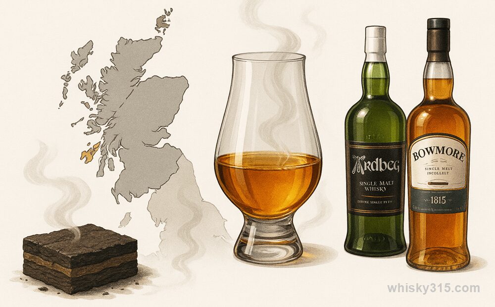 スモーキーな味わいを感じるにはスコッチウイスキーがオススメ
